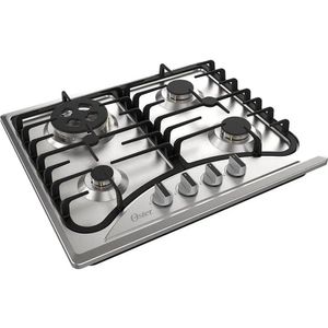 Cooktop A Gás Inox 4 Bocas Oster Semi Otop601 Bivolt
