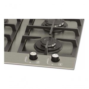 Cooktop Fischer 5Q Platinium Gás 5 Bocas Escovado Prime Bivolt