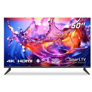 Smart TV HQ 50\" UHD Tela Sem Bordas Android 13 Design Slim HQS50NKHM"