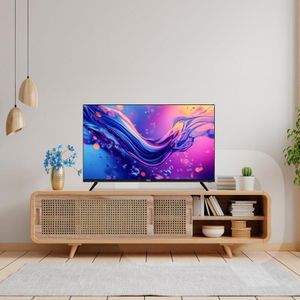 Smart TV HQ 32 HD Tela Sem Bordas Android 12 Design Slim HQS32NKHM Bivolt
