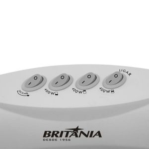 Aquecedor AB 1200W 3 Níveis Britânia 220V