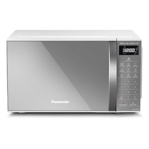 Micro-ondas Panasonic Tecnologia Pega Fácil 21L Branco Espelhado - ST27LWRU 110V