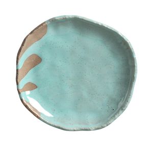 Conjunto com 4 Pratos de Sobremesa Orgânico Eco Atlântica Ø19cm