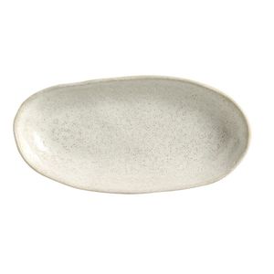 Conjunto com 4 Travessas Oval Funda G Orgânico Vanilla 32x16cm 650ml