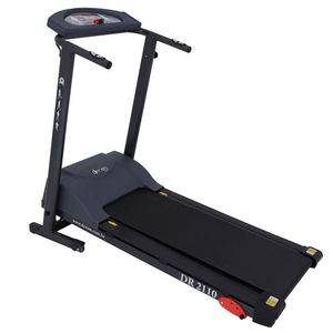 Esteira Ergométrica Dream DR 2110 II Dobrável 5 Funções Capacidade 120 kg - Preto