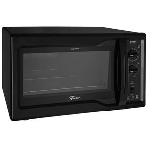 Cooktop 4 Bocas Fischer Aramado e Forno Elétrico 44 Litros Pop Grill 220 Volts