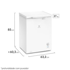 Freezer Horizontal Electrolux Branco 143 Litros Cycle Defrost He150 - 127v