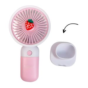 Mini Ventilador Portátil USBB de Mesa Recarregável LE-5710