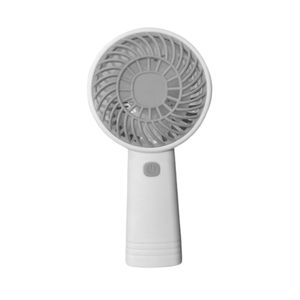 Mini Ventilador Portátil USB de Mesa Recarregável cinza