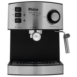 Cafeteira Coffee Express Preto Prata Philco 110V
