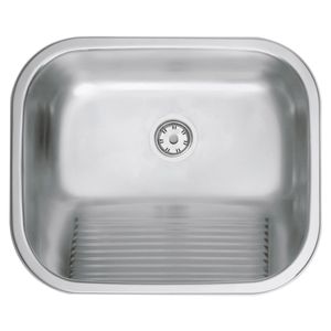 Tanque Tramontina Hera 34 L em Aço Inox Acetinado 50 x 40 cm com Válvula