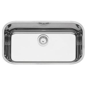 Cuba n.2 Tramontina Lavínia Prime em Aço Inox Alto Brilho 56 x 34 x 17 cm com Válvula 94024207