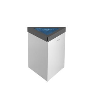 Lixeira Tramontina Terni 40 Litros em Aço Inox Scotch Brite
