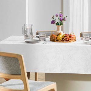Toalha de Mesa Retangular Karsten 6 Lugares Sempre Limpa Urban Branco