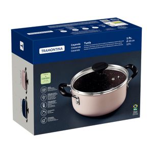 Caçarola Tramontina Tunis em Alumínio 20 cm 2,9 L Cerâmico Azul Mediterrâneo