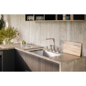 Cuba de Embutir/Sobrepor Bistrô Docol 50x40x20 cm Aço Inox Escovado