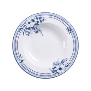 Aparelho de Jantar Tramontina Azzura em Porcelana Decorada 30 Peças
