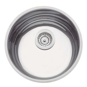 Cuba de Embutir Tramontina Luna 35 BL Prime em Aço Inox  Alto Brilho 35 cm