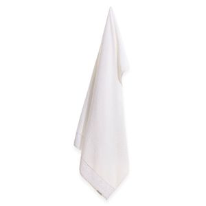 Toalha de Banho Karsten Fio Penteado Bordado Antônia Branco 70x140 cm