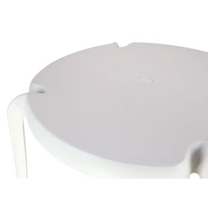 Mesa Tramontina Clarice Branca 79 cm em Polipropileno e Fibra de Vidro