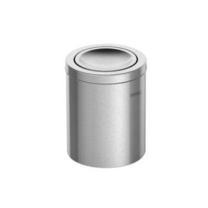 Lixeira Inox Tramontina Swing com Acabamento Scotch Brite e Tampa Basculante 5 Litros