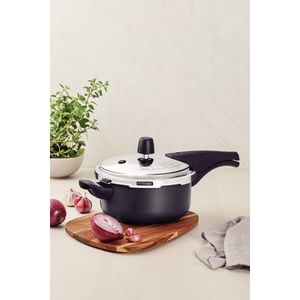 Panela de Pressão Tramontina Vancouver 3 L 20 cm Grafite em Alumínio Antiaderente Starflon Max