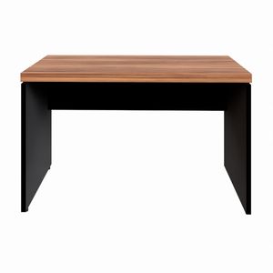 Mesa para Escritório 120x60 cm Nogal Preto Fosco Marin Brasil