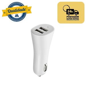 Carregador Automotivo Smartogo Multi Branco - Cb103