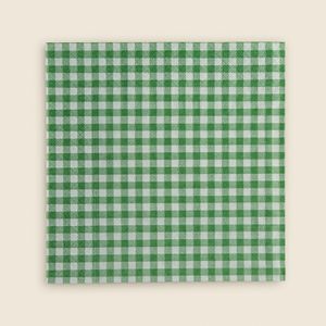 Guardanapo Importado Vichy Papel Verde 33x33 - A\CASA