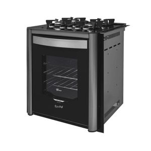 Fogão De Embutir 4 Bocas Gran Cheff A Gás Com Dourador 32750 Fischer 220V