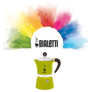 Cafeteira Bialetti Rainbow Verde 3 Xícaras - 150 Ml 10030133