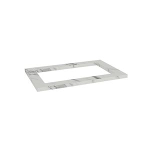 Tampo para Cooktop 5 Bocas Herval Manhattan, MDP, Calacatta