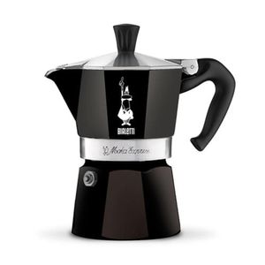 Cafeteira Bialetti Moka Express Preta 6 Xícaras - 300 Ml 10010116