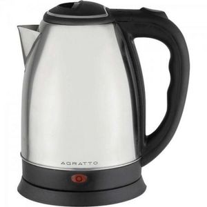 Chaleira Eletrica Em Aco Inox 127v Ce01 Prata Agratto