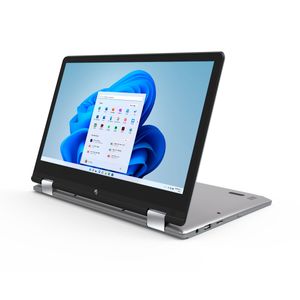 Notebook 2 em 1 Positivo DUO C4128a Intel® Celeron® Dual Core Windows 10 Home 11" - Cinza