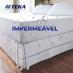 Protetor De Colchão Protect Impermeável Com Elástico 30cm Solteiro