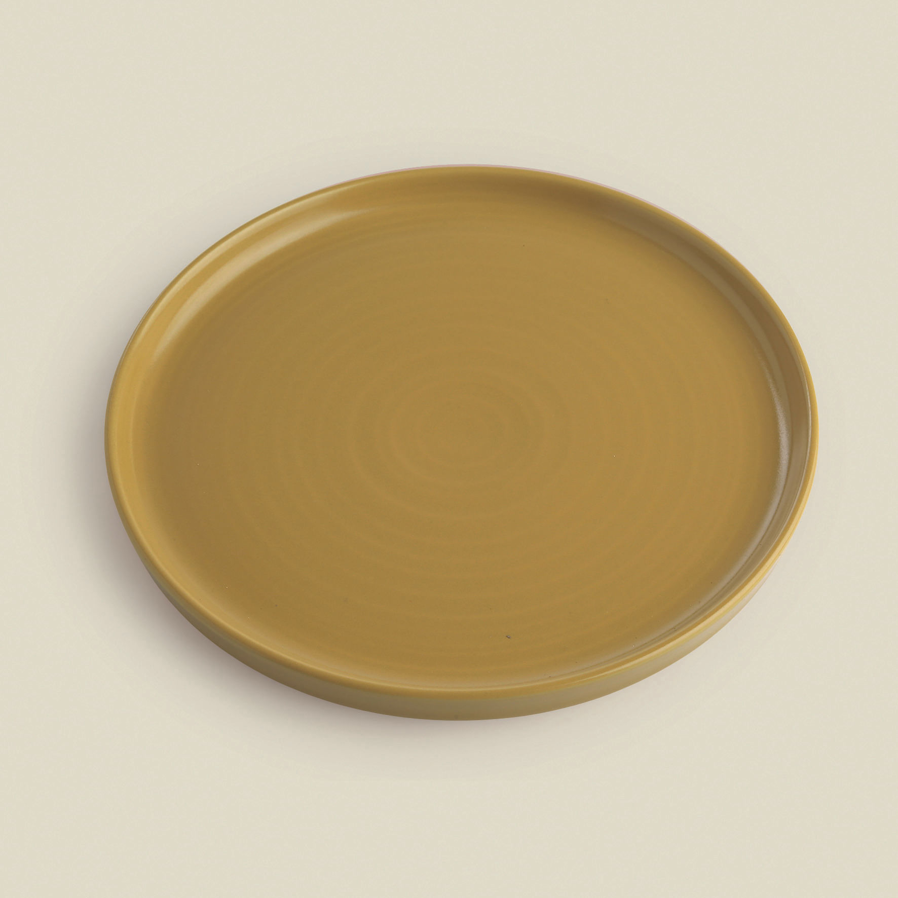 Prato Raso Daily Stoneware Amarelo 26cm - ACASA