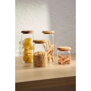 Pote Vidro Coy Transparente 8.5x15.5cm - A\CASA