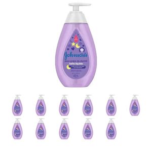 Kit Sabonete Líquido Johnson's Baby Hora do Sono 400ml com 12 unidades
