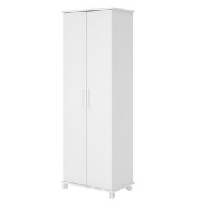 Armário em MDP com 2 Portas e 9 Prateleiras BRV Móveis - Branco