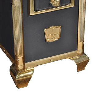 Fogao a Lenha Venax n 00 Princess Preto Gold