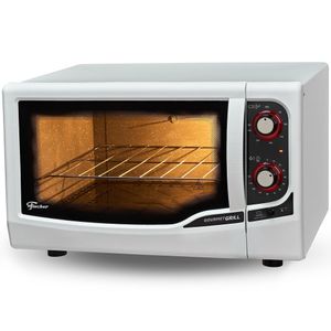 Forno Elétrico Gourmet Grill Autolimpante 44 Litros Fischer - Branco