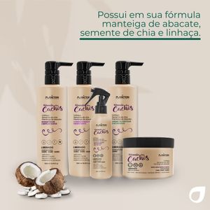 Revitalizador de Cabelos Cacheados - Nova Fórmula dos Cachos - Plancton Profissional - 200ml