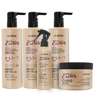 Condicionador para Cabelos Cacheados - Nova Fórmula dos Cachos - Plancton Profissional - 500ml