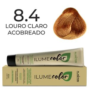 Coloração Ilume Color Plancton Profissional - 8.4 Louro Claro Acobreado