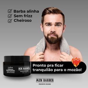 Gel Premium para Berbear Shaving Men Barber Premium Beard - Plancton Profissional - 500 ml