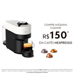 Cafeteira Nespresso Vertuo Pop Branco Coco