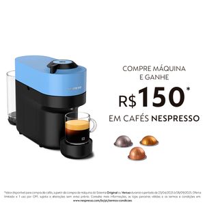 Cafeteira Nespresso Vertuo Pop Azul Pacífico
