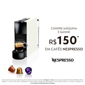 Máquina de Café Nespresso Essenza Mini C30 Branca