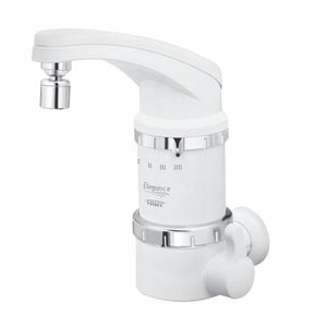 Torneira Elétrica Fame Elegance de Parede, Branca, 6800W - 220 Volts